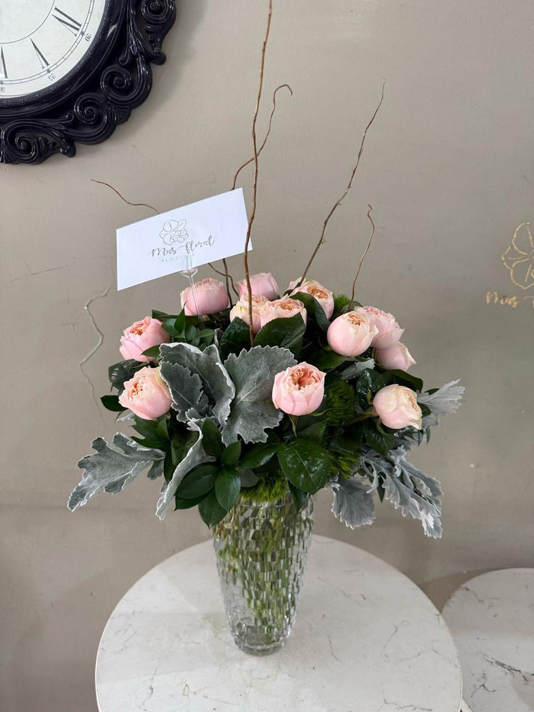 Peonias durazno